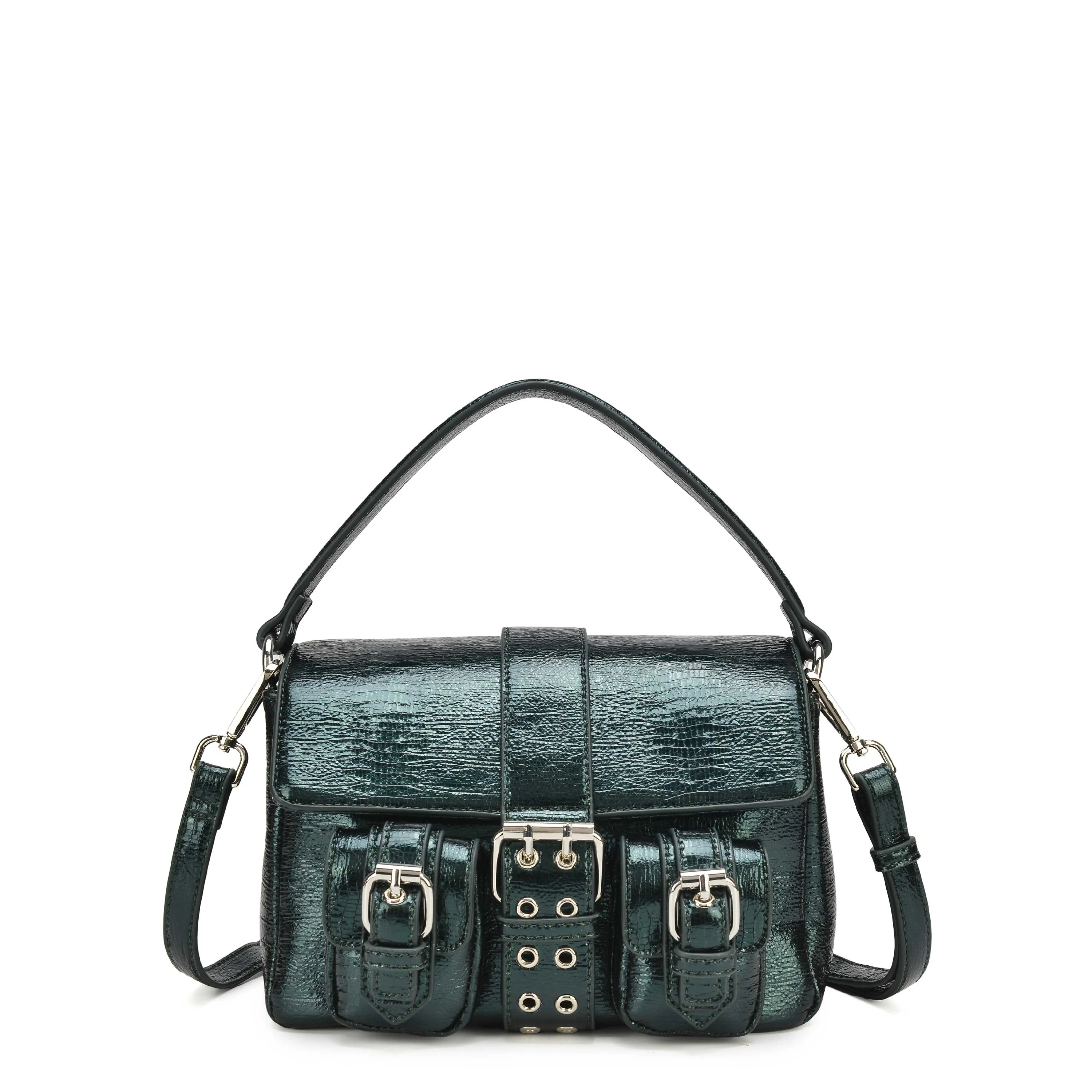 Honey Buckle Recycled cool Dark Green sold by Nunoo Bags