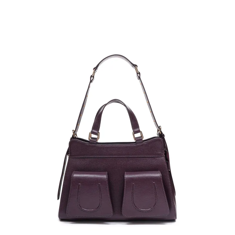 Cher Florence Bordeaux w. Gold sold by Nunoo Bags
