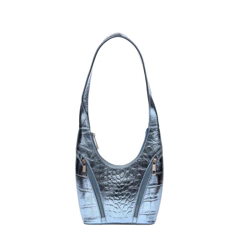 Small Cosmo Texas Metallic Light Blue sold by Nunoo Bags