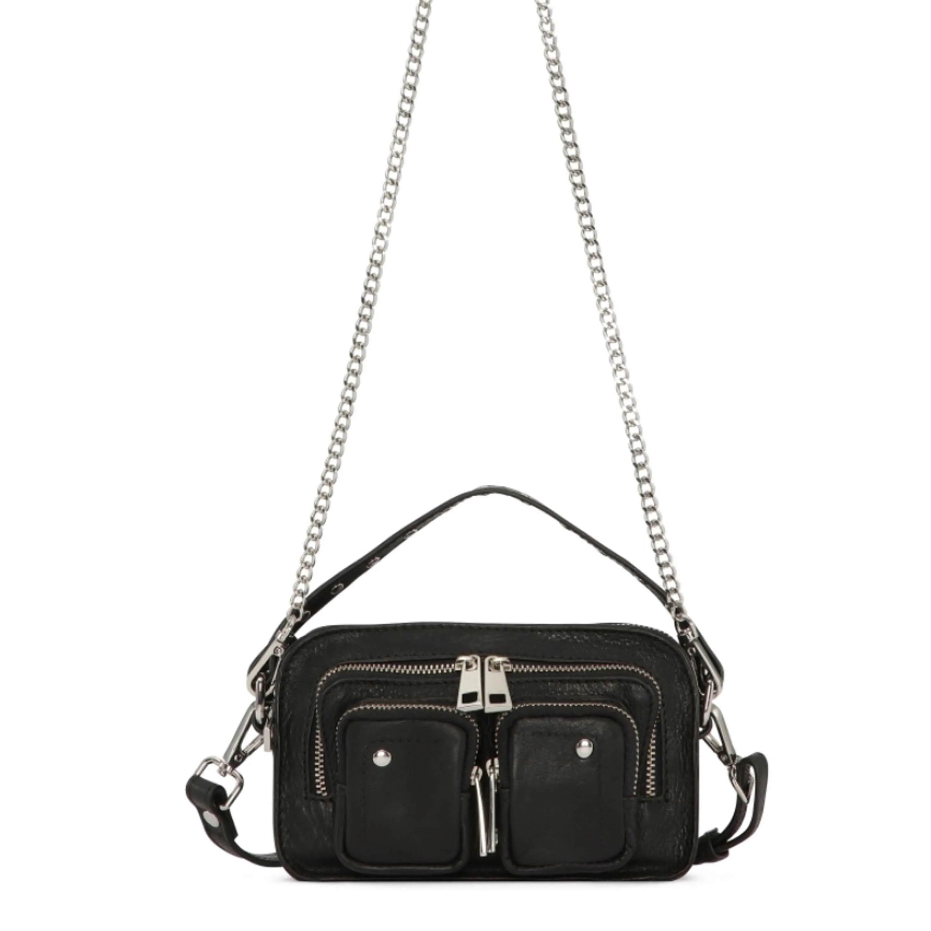 Helena organic leather Black sold by Nunoo Bags