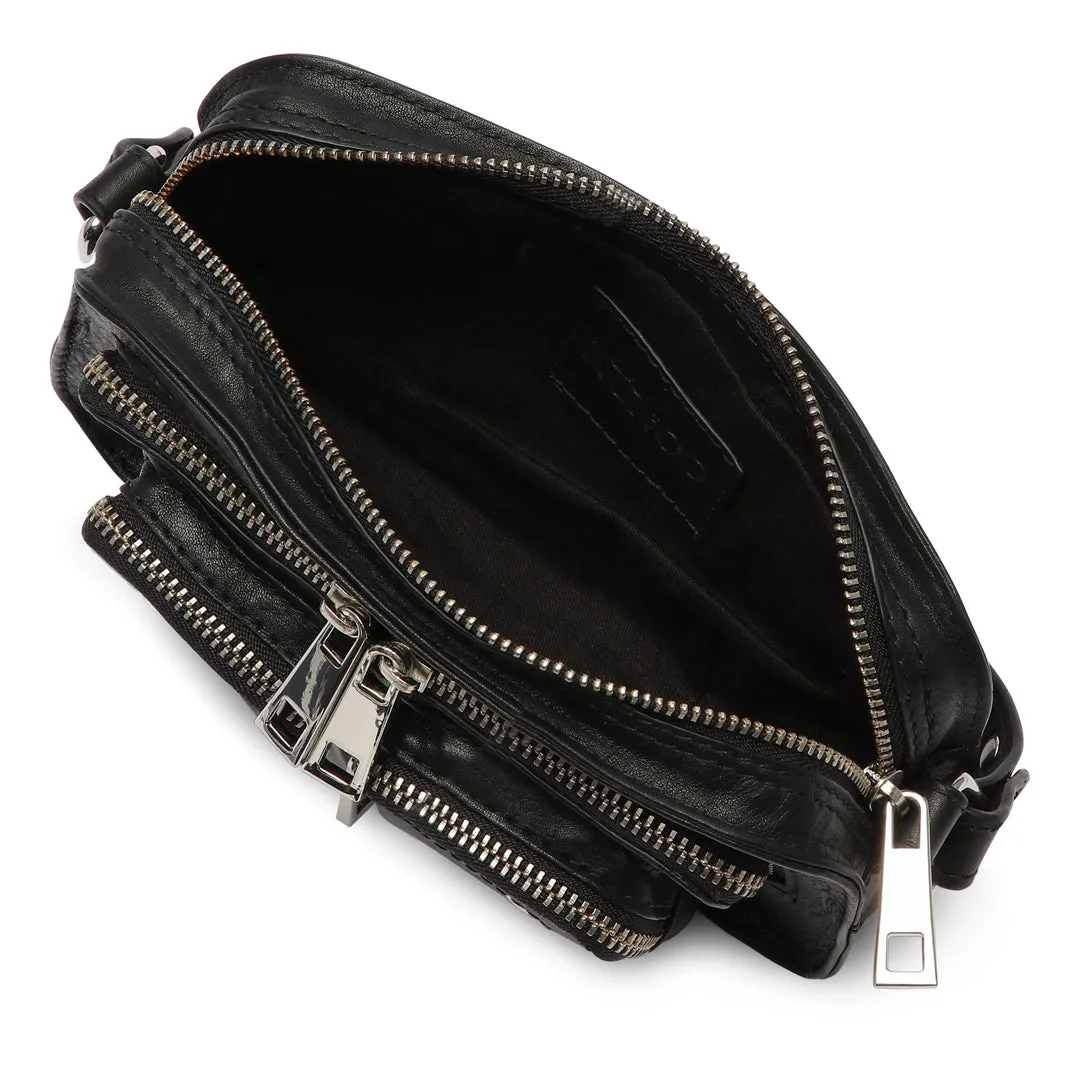 Helena organic leather Black sold by Nunoo Bags product image thumbnail 3