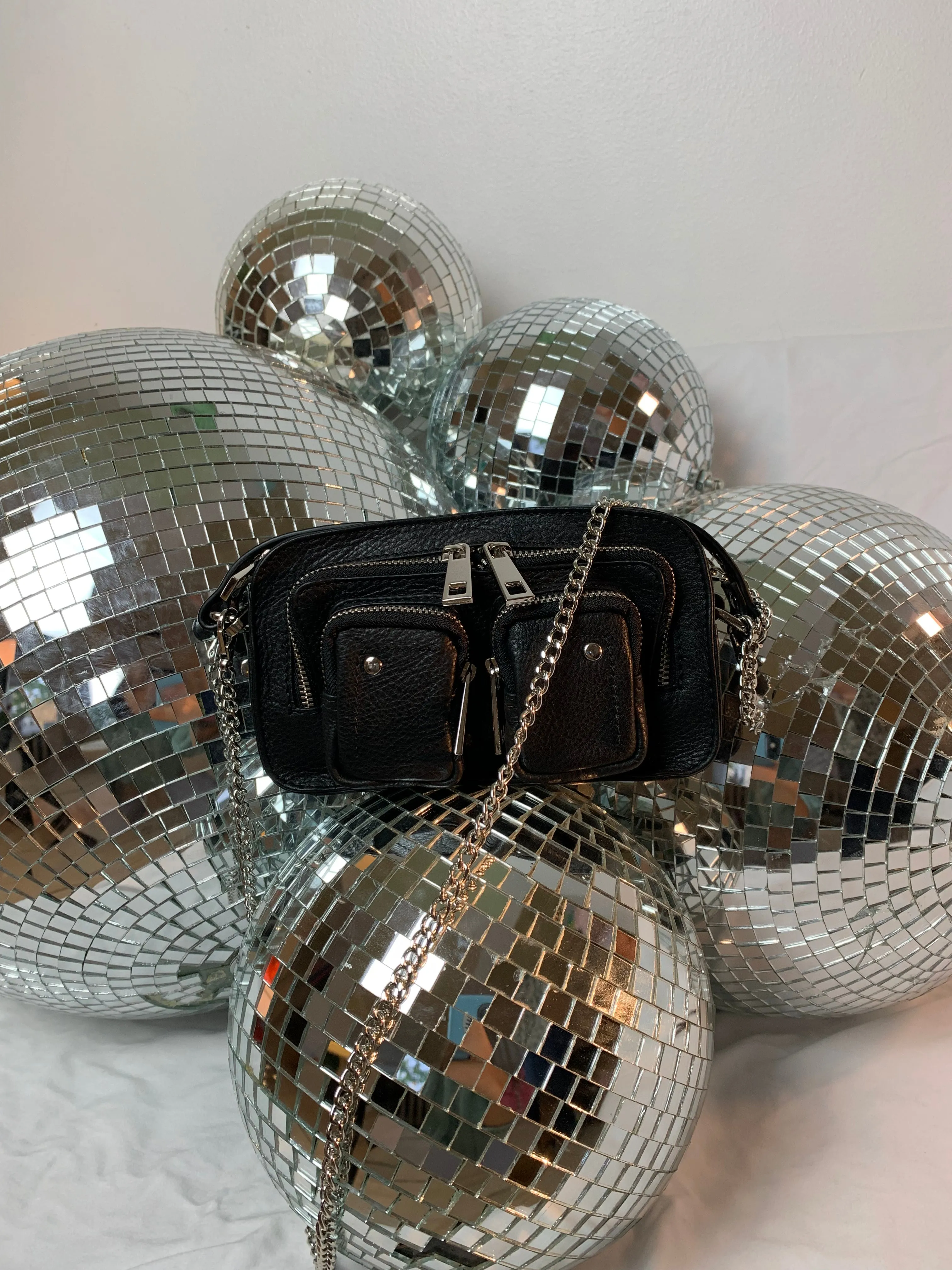 Helena organic leather Black sold by Nunoo Bags product image thumbnail 5