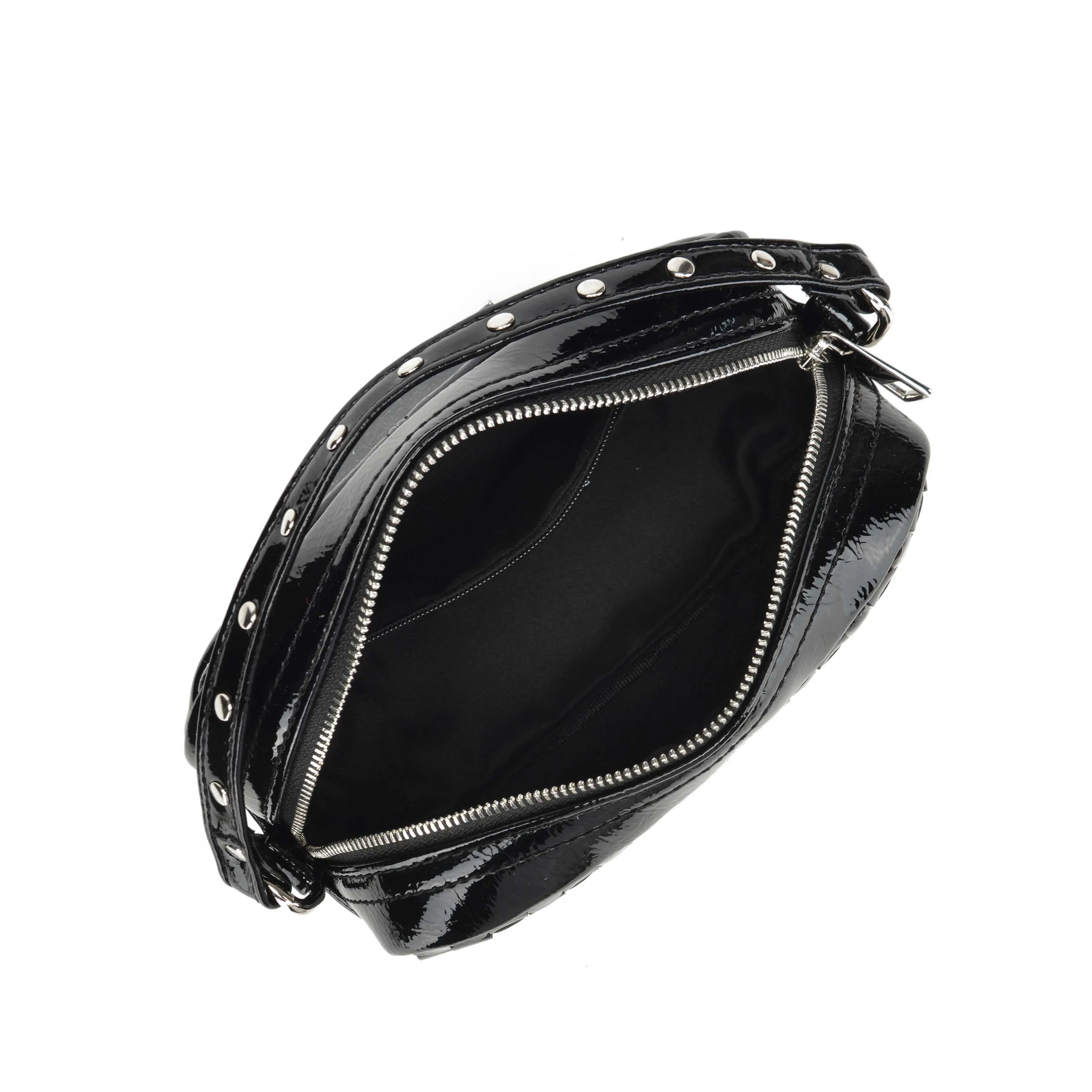 Lyra Recycled Patent Black sold by Nunoo Bags product image thumbnail 3