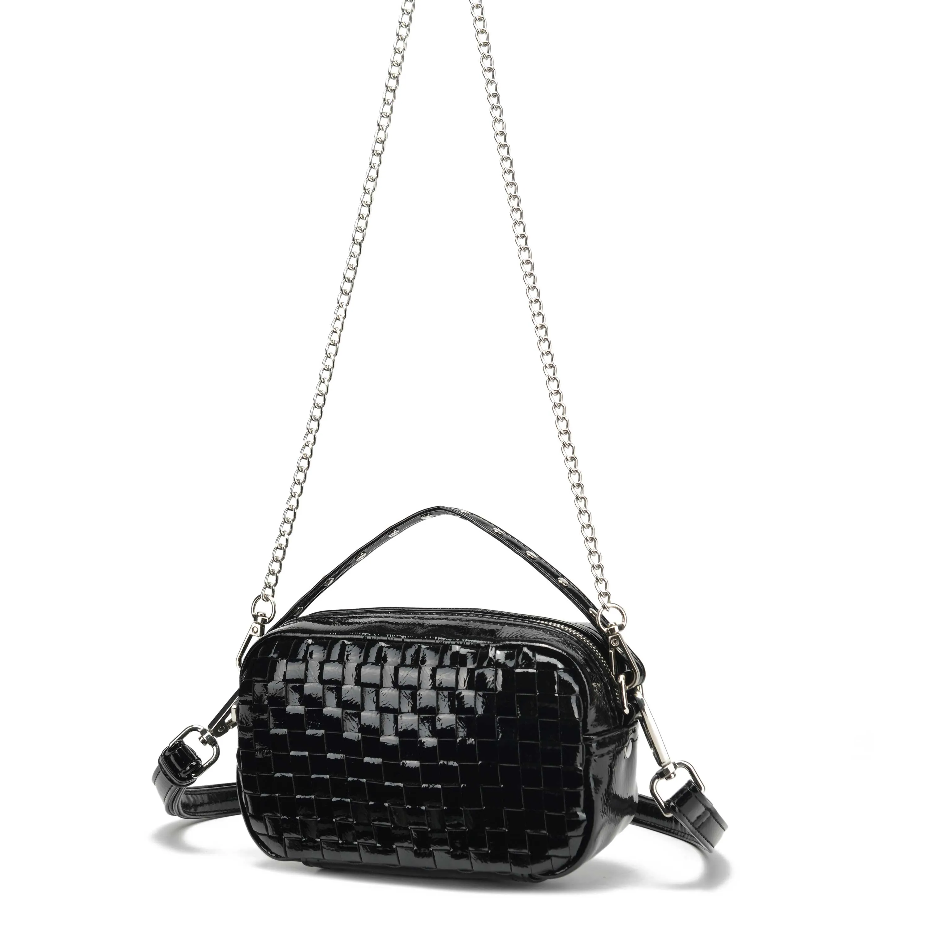 Lyra Recycled Patent Black sold by Nunoo Bags product image thumbnail 2