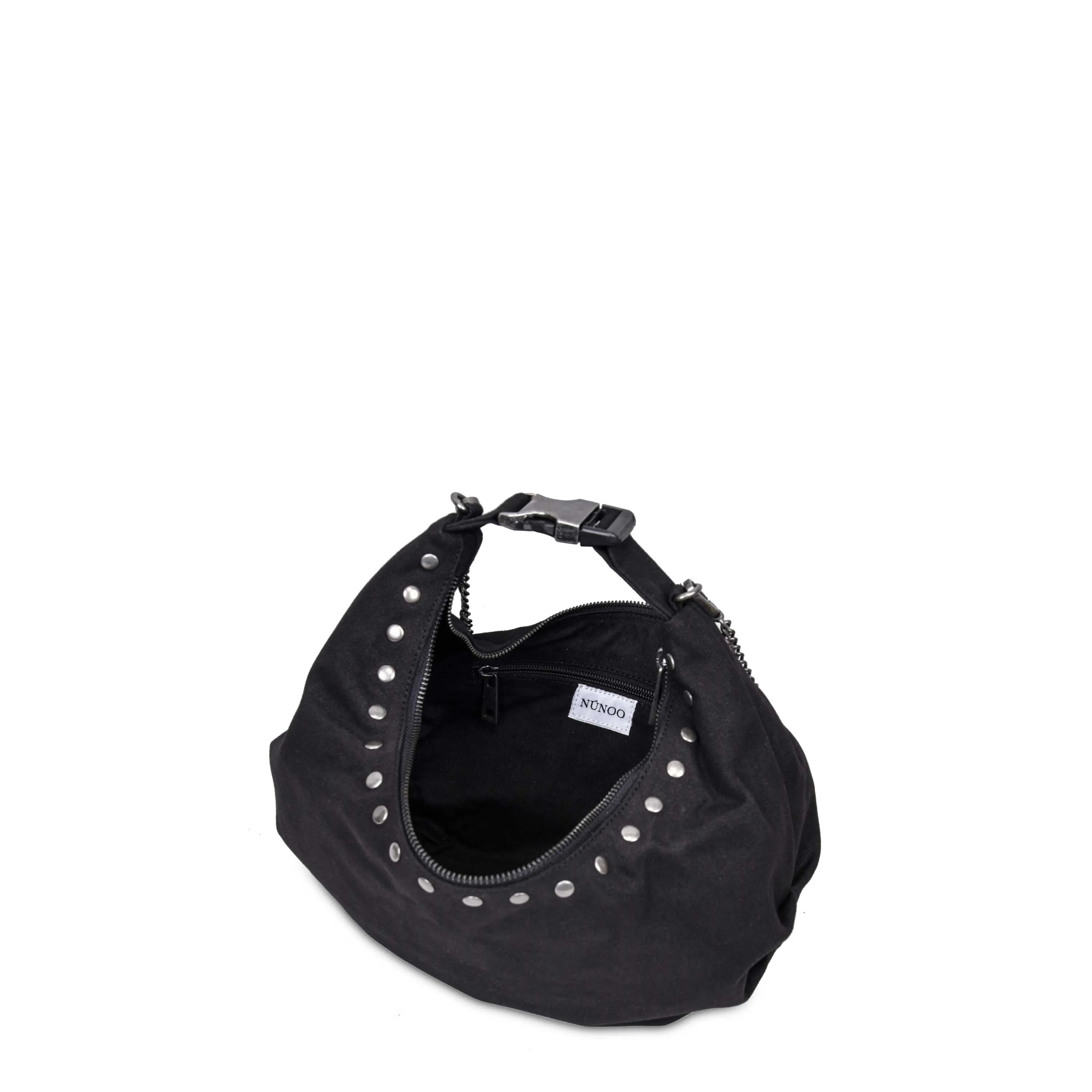 Dagmar Rivet Recycled Canvas Black sold by Nunoo Bags product image thumbnail 3