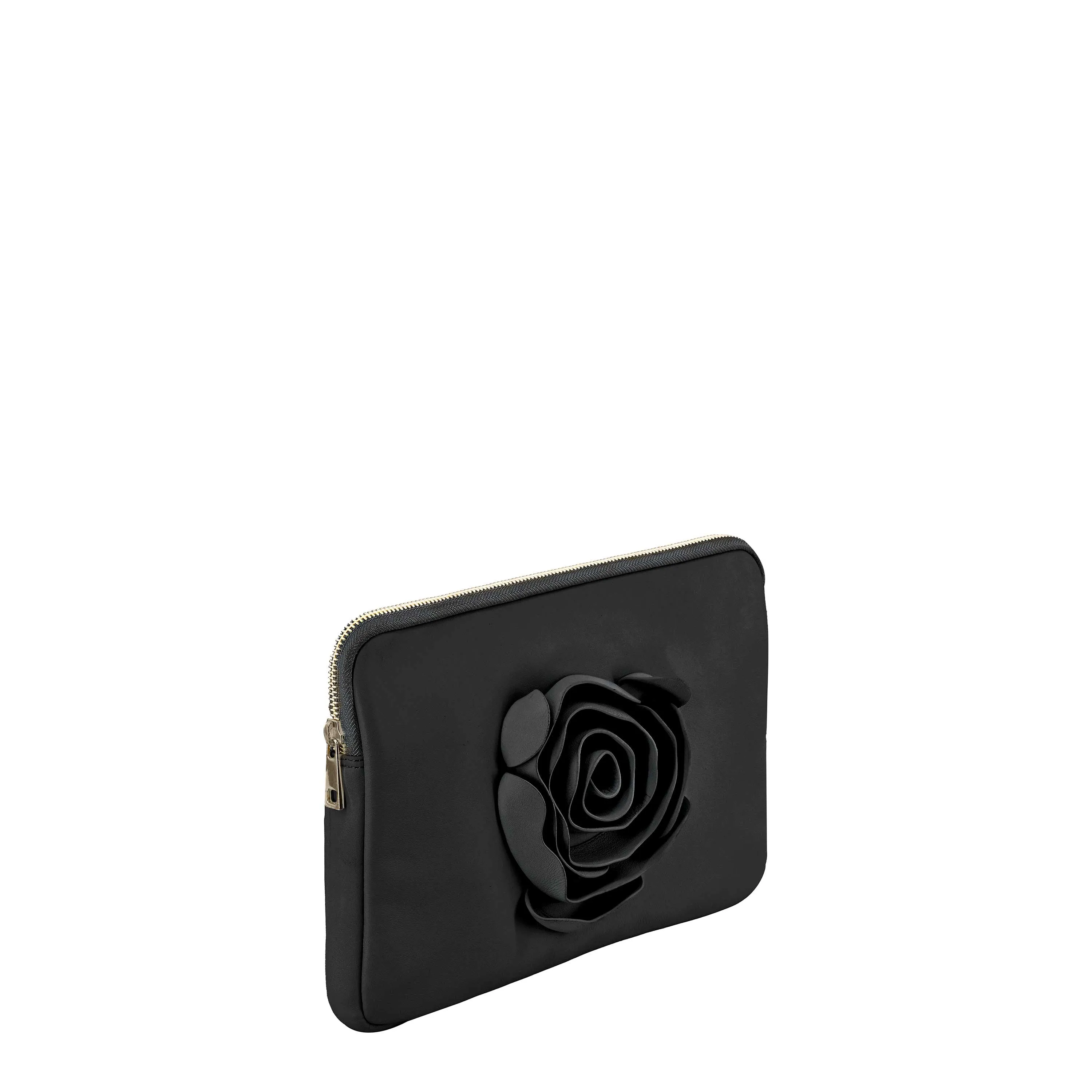 Clutch Rose Cozy Black w. Gold sold by Nunoo Bags product image thumbnail 3