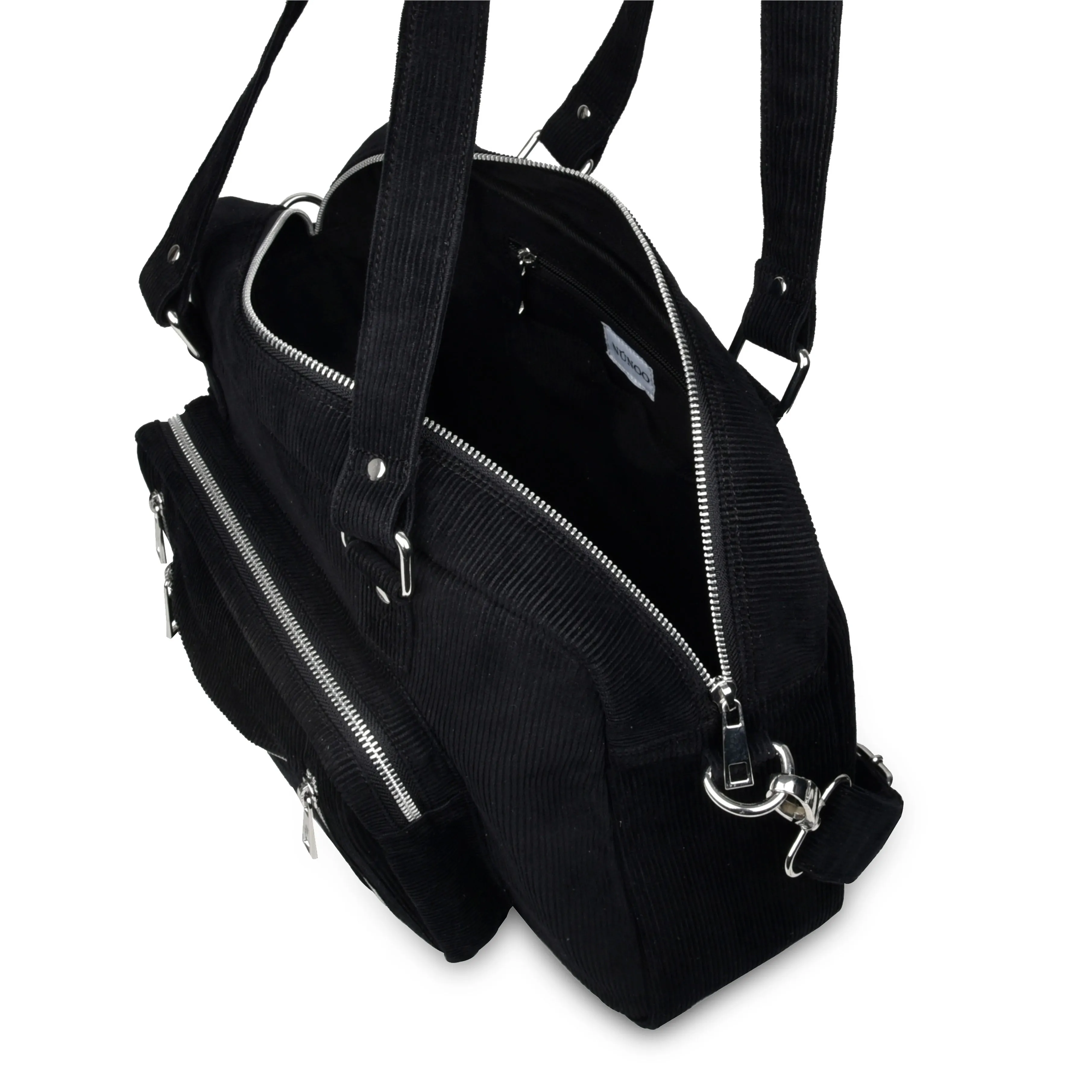 Mille corduroy black sold by Nunoo Bags product image thumbnail 3