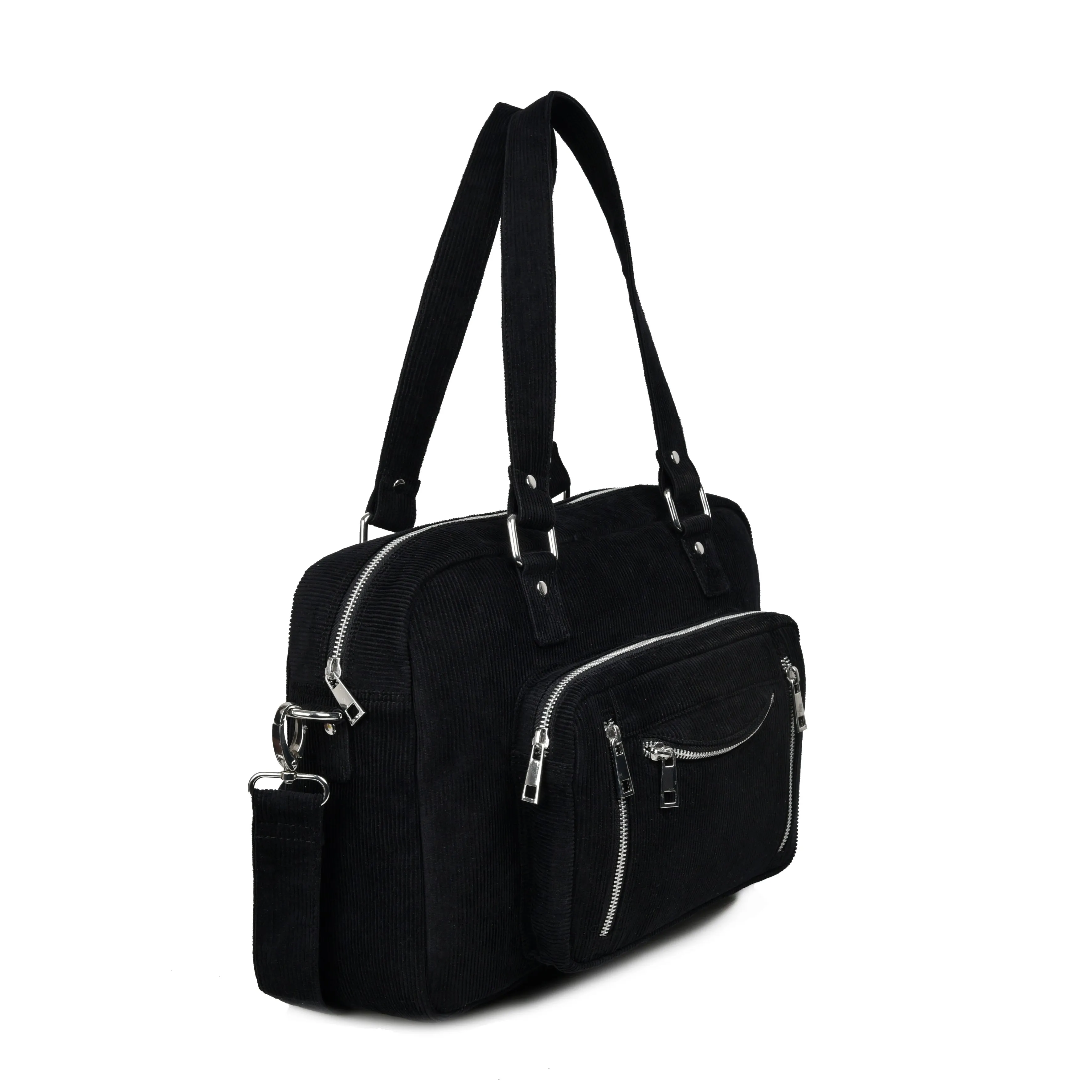 Mille corduroy black sold by Nunoo Bags product image thumbnail 2