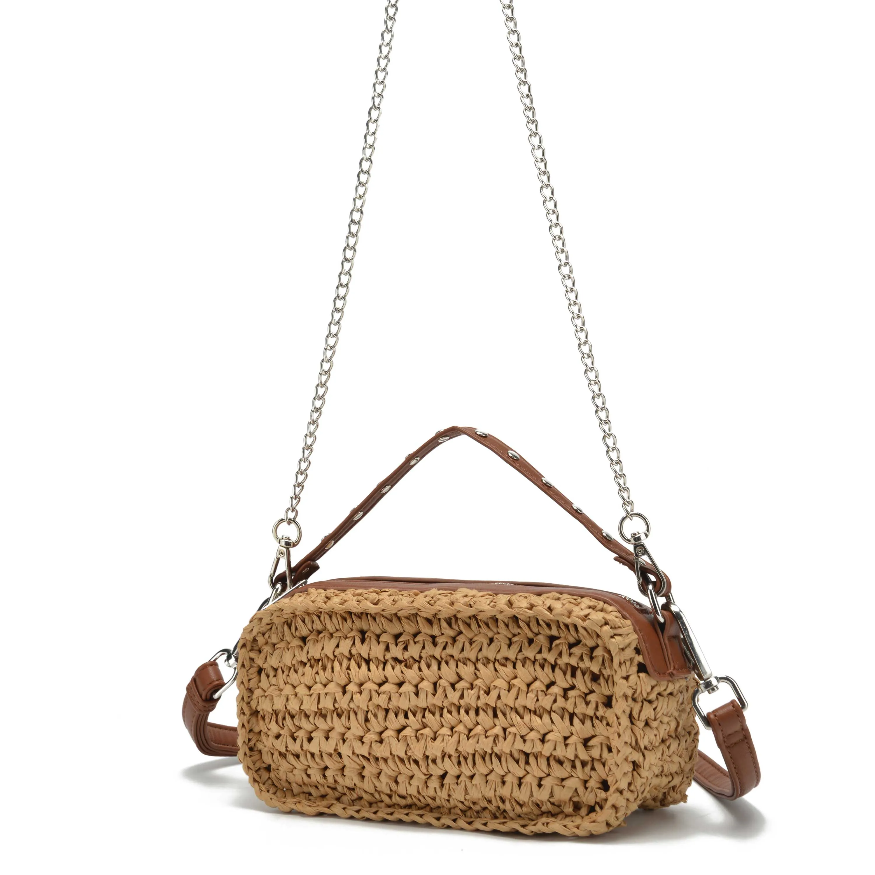 Lyra Raffia Light Brown sold by Nunoo Bags product image thumbnail 2