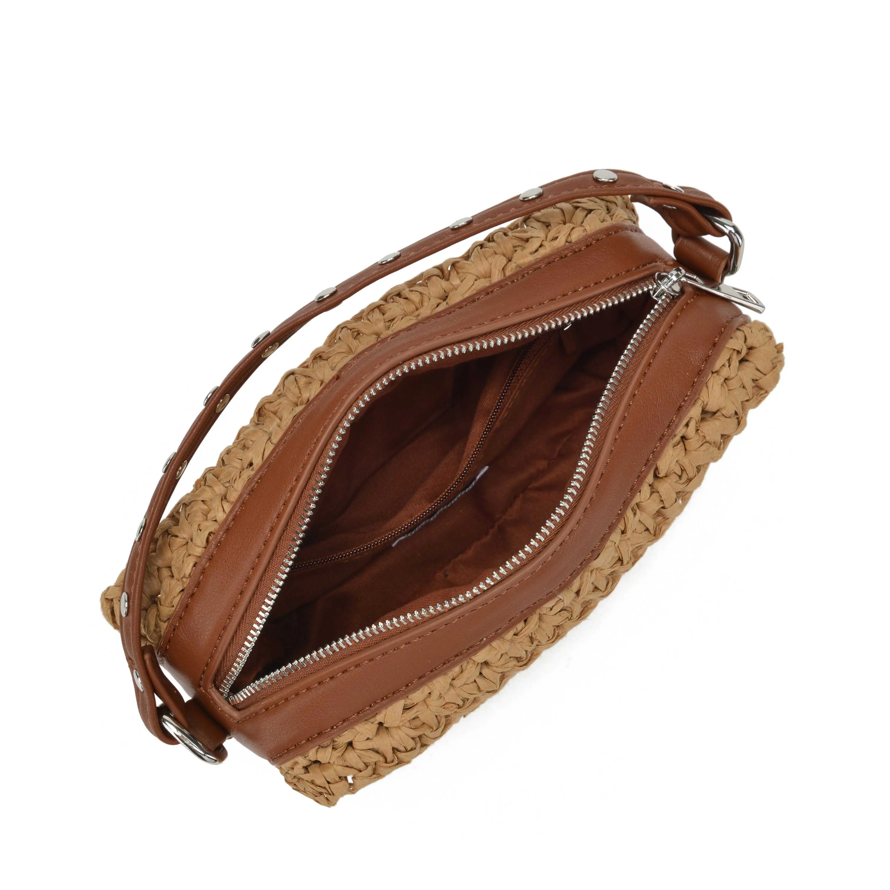 Lyra Raffia Light Brown sold by Nunoo Bags product image thumbnail 3