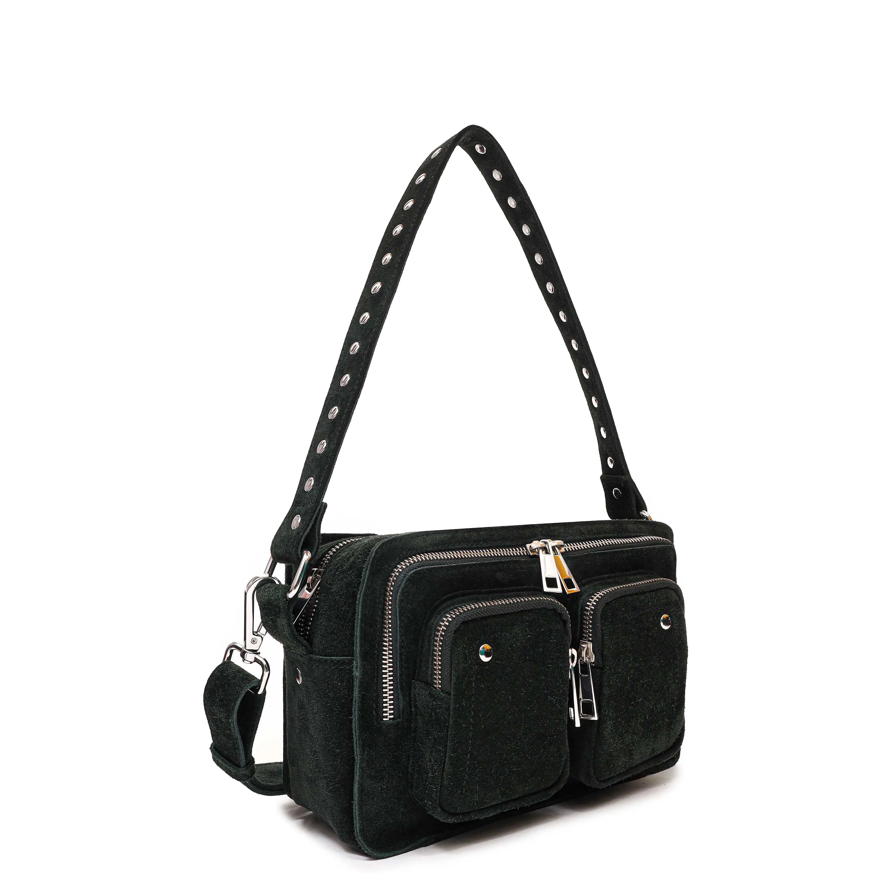 Ellie Suede Dark Green sold by Nunoo Bags product image thumbnail 2