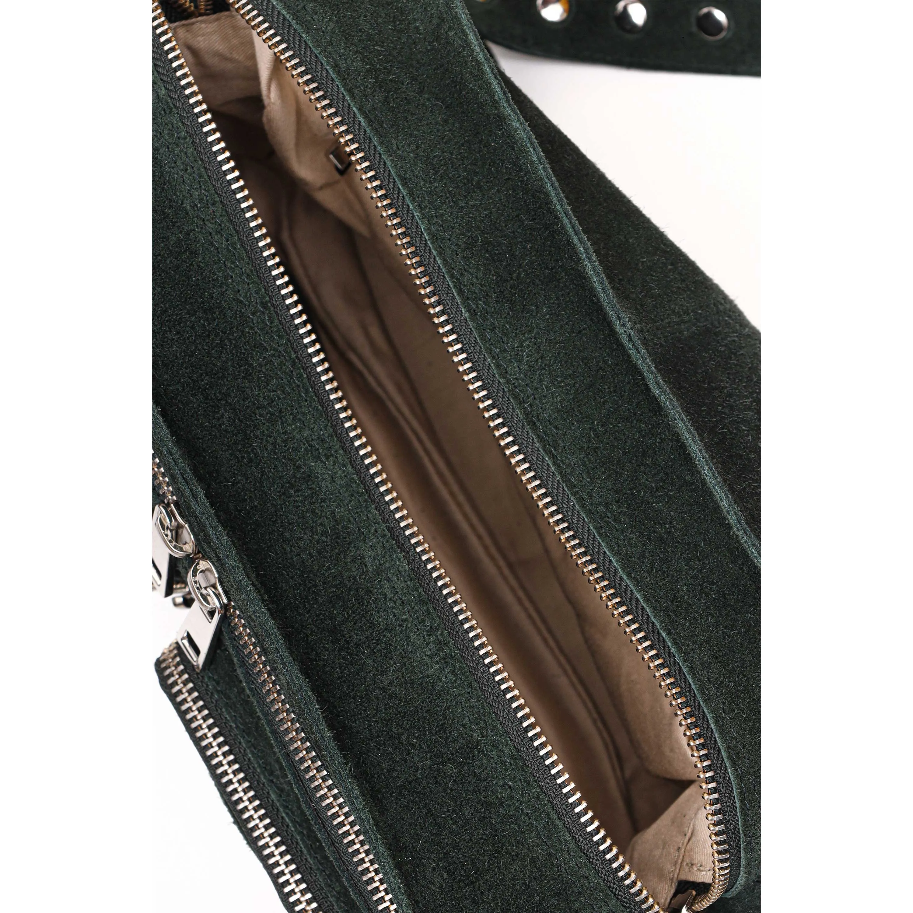 Ellie Suede Dark Green sold by Nunoo Bags product image thumbnail 3