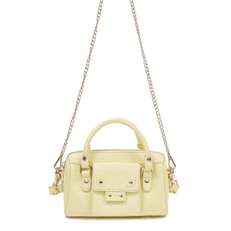 Small Nori New zealand Yellow w. Gold sold by Nunoo Bags