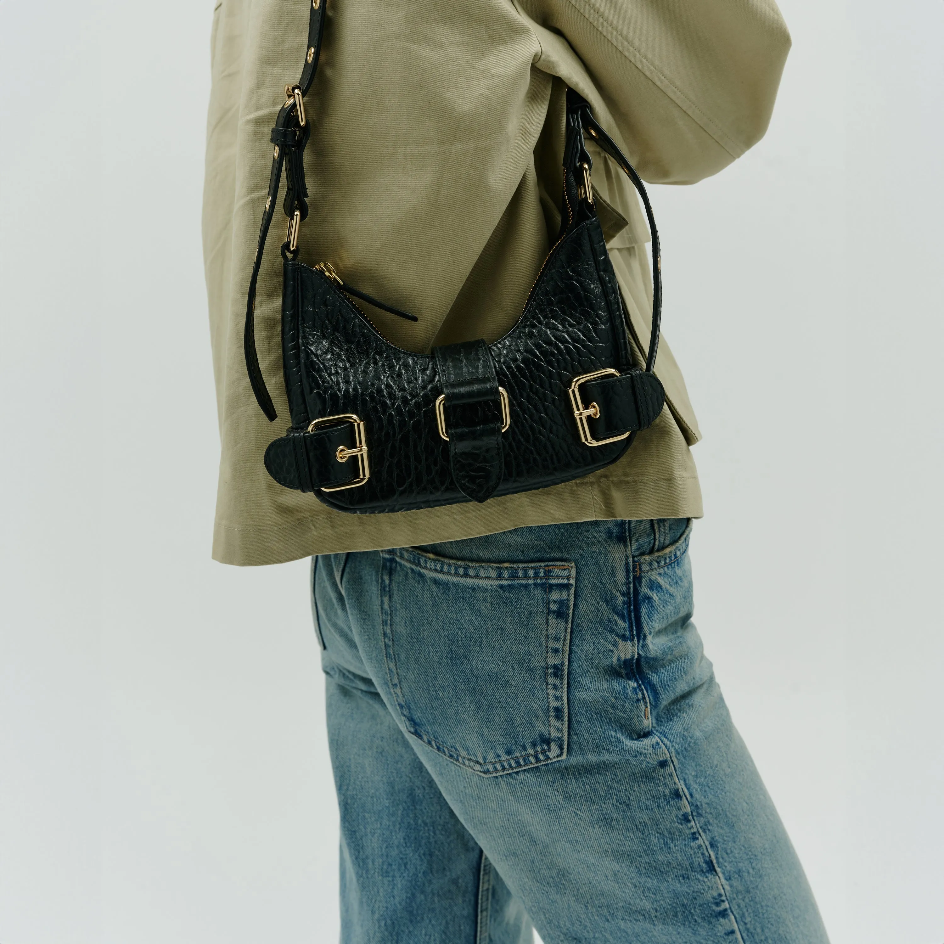 Palma new zealand black w. Gold sold by Nunoo Bags product image thumbnail 5