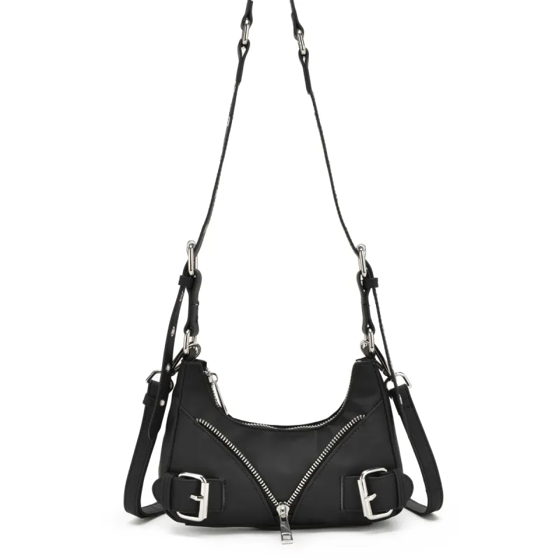 Palma w. Zipper Bamboo Black sold by Nunoo Bags
