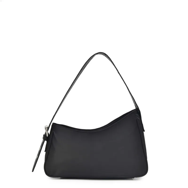 Jennifer recycled nylon Black sold by Nunoo Bags