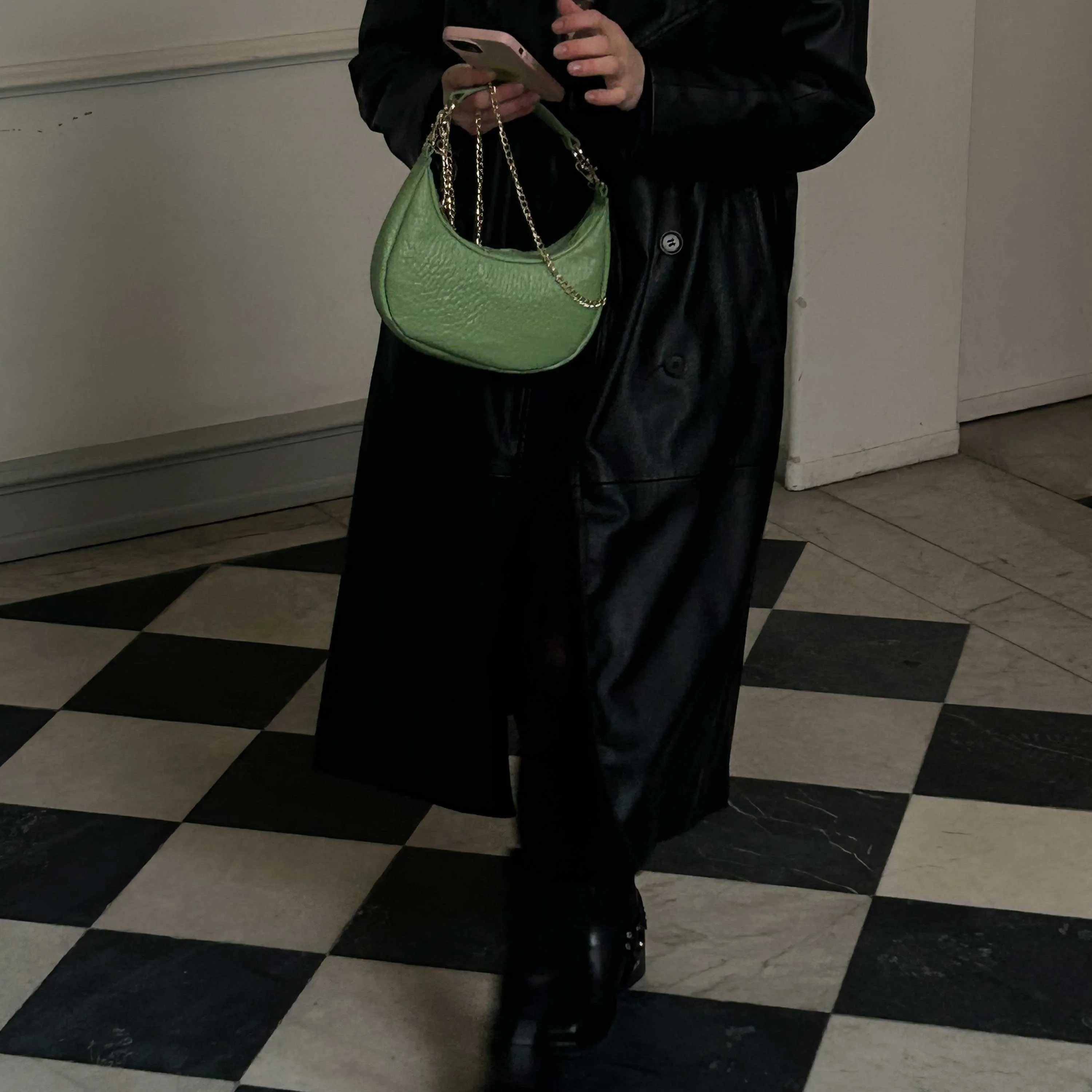 Annabel New Zealand Mint w. Gold sold by Nunoo Bags product image thumbnail 2