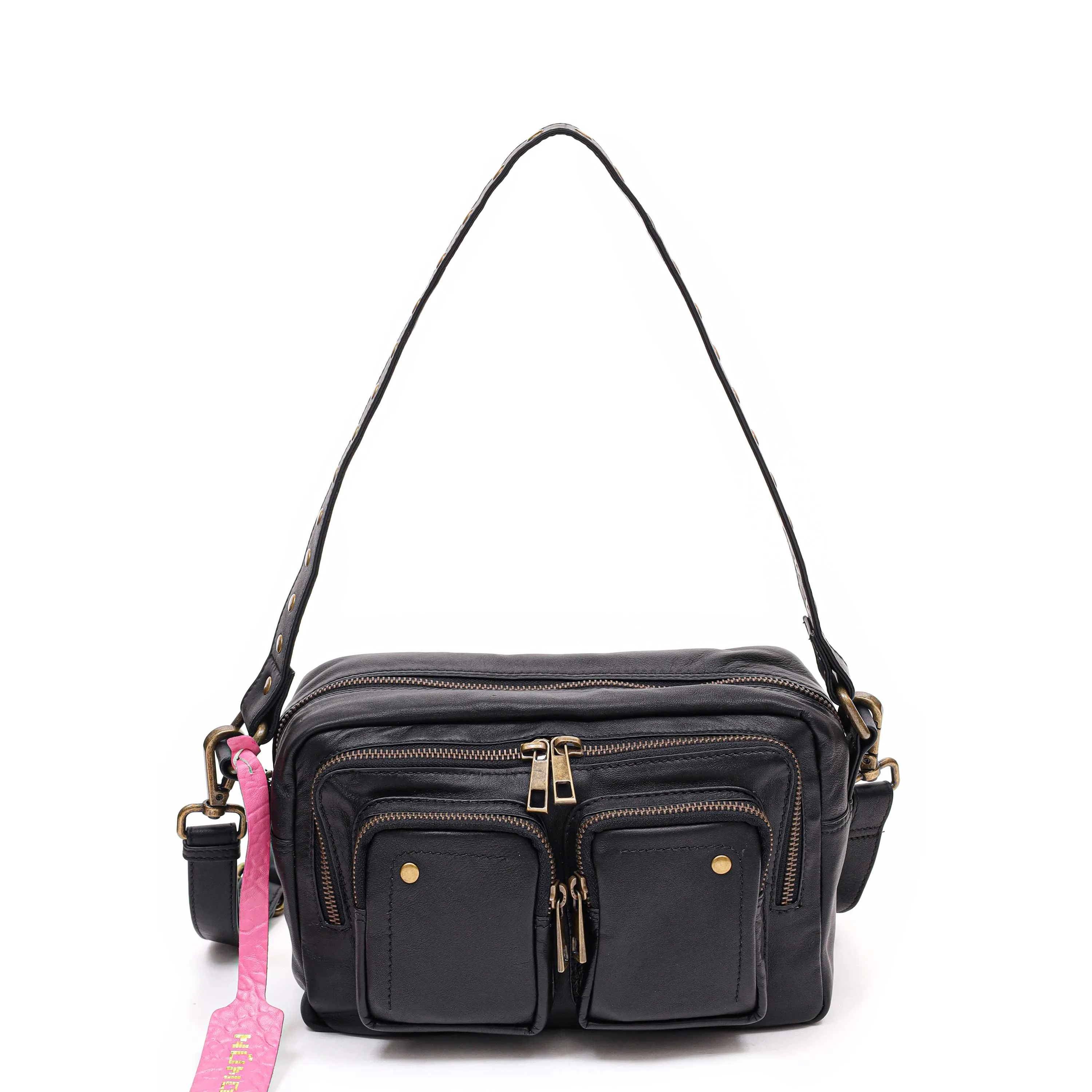 Ellie Sheep Black w. gold sold by Nunoo Bags