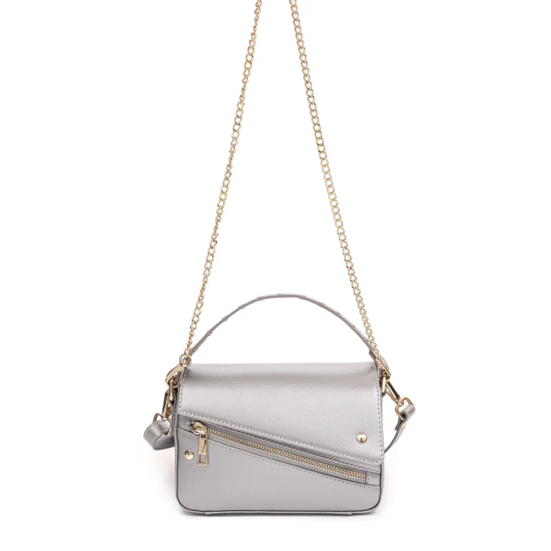 Small Honey Cut Florence Silver w. Gold sold by Nunoo Bags