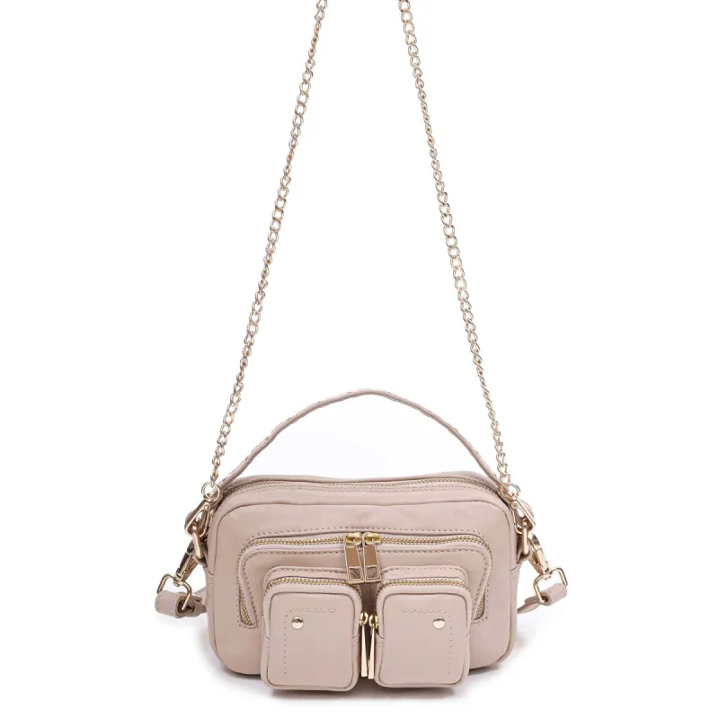 Helena Puffed Sheep Beige w. Gold sold by Nunoo Bags