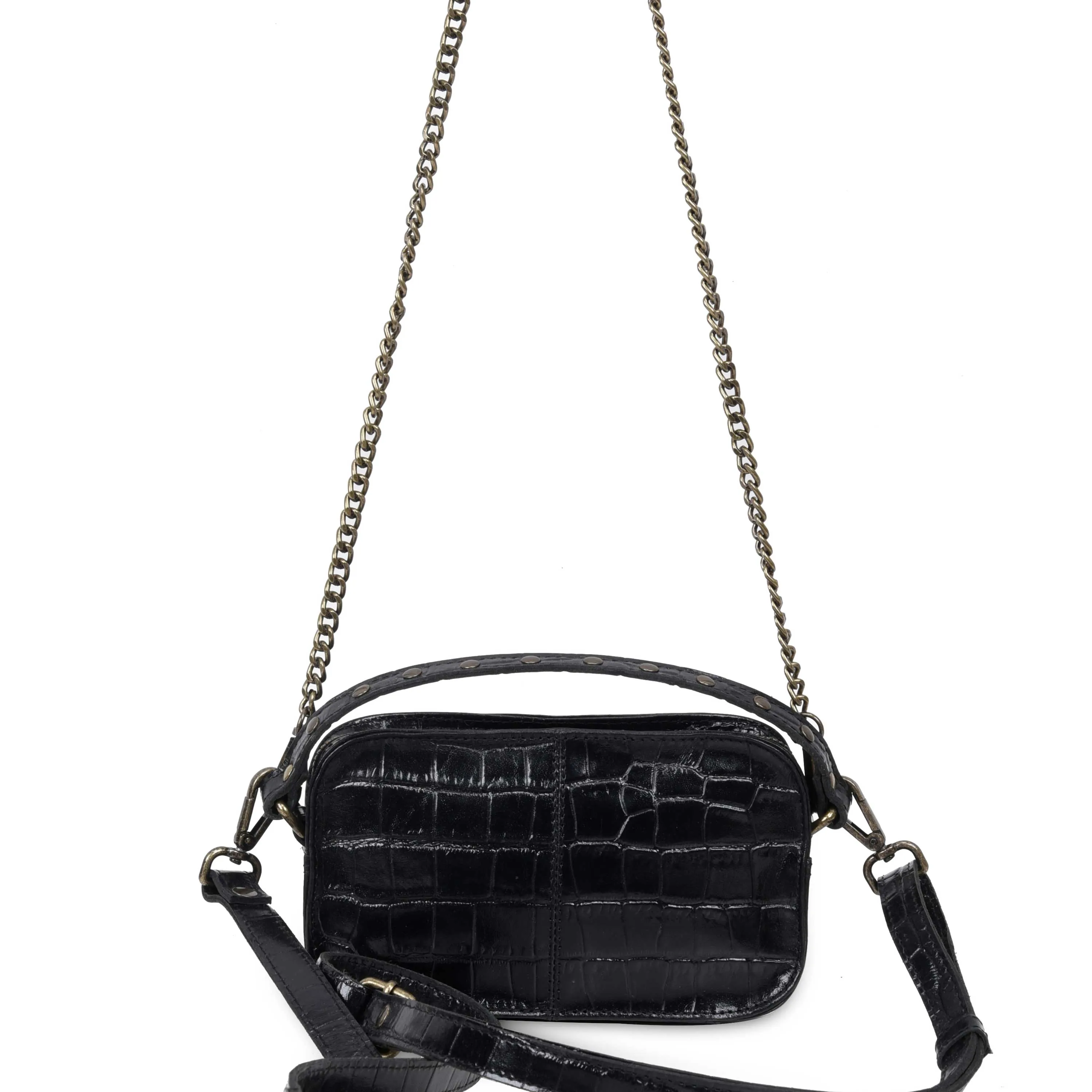 Helena Texas Black w. Antique Gold sold by Nunoo Bags product image thumbnail 5