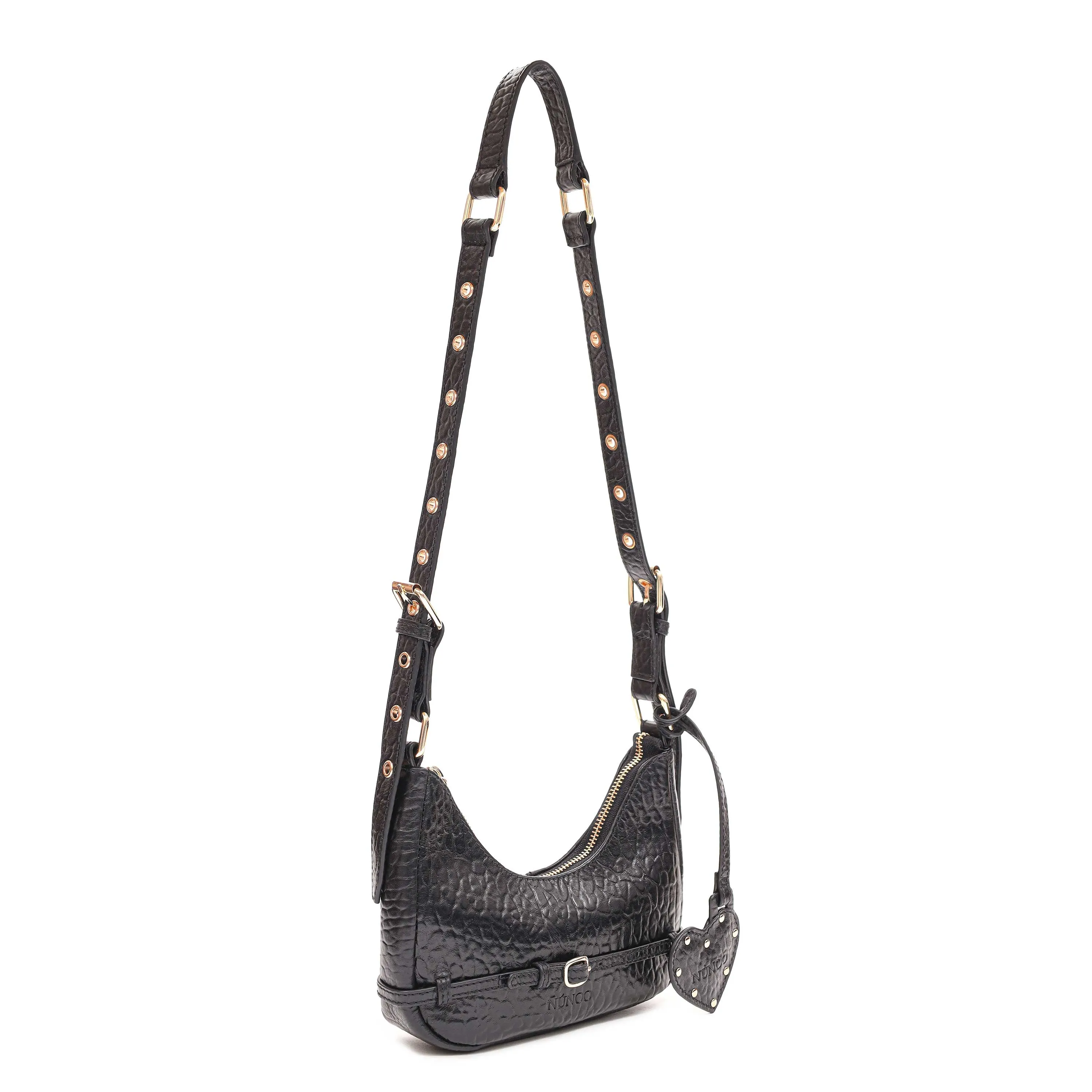 Palma Belt New Zealand Black w. Gold sold by Nunoo Bags product image thumbnail 2