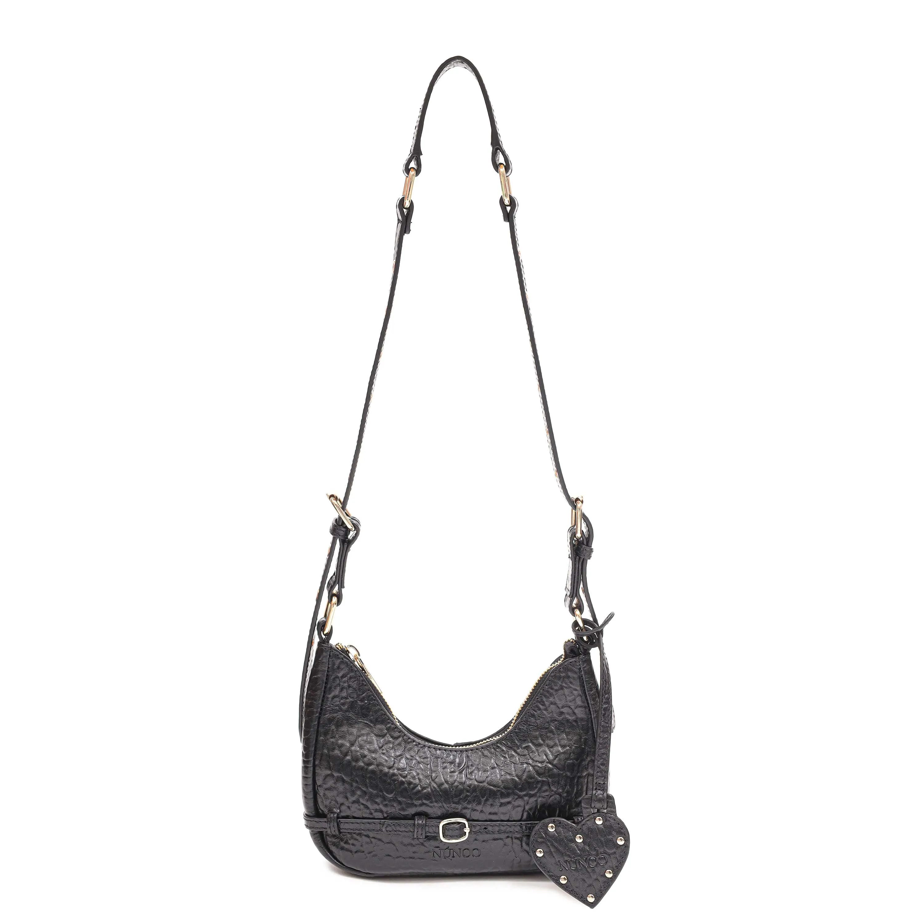 Palma Belt New Zealand Black w. Gold sold by Nunoo Bags