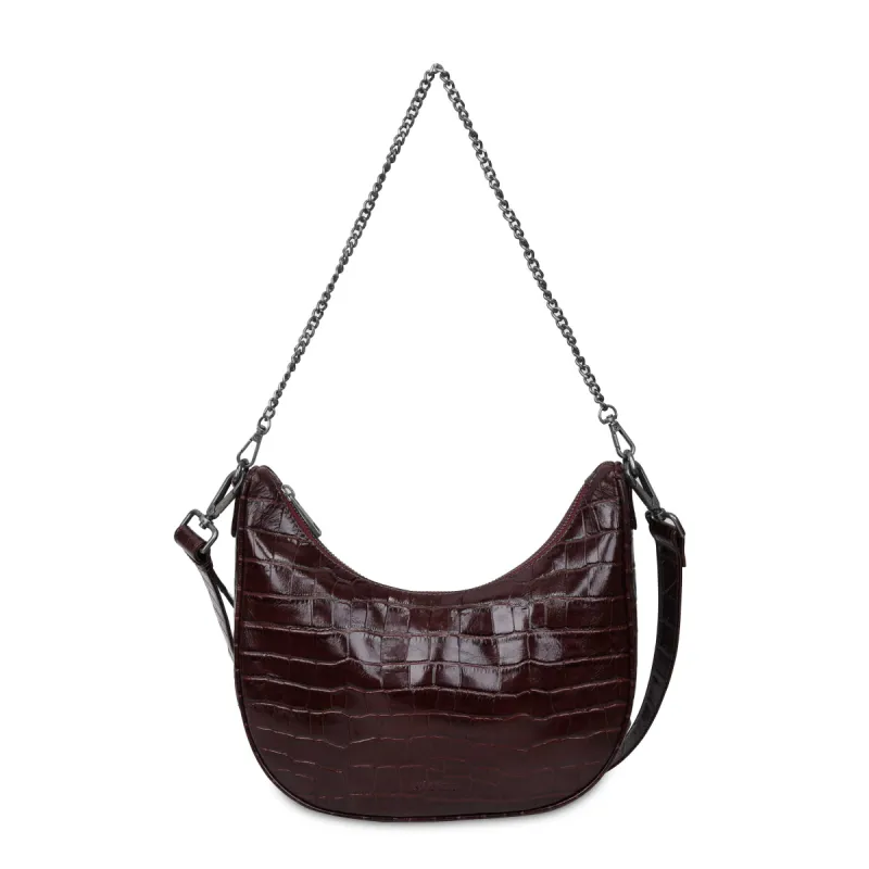 Skye Texas Dark Brown w. Antique Silver sold by Nunoo Bags