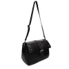 Maxi Honey Buckle Puffed Sheep Black w. Gold sold by Nunoo Bags