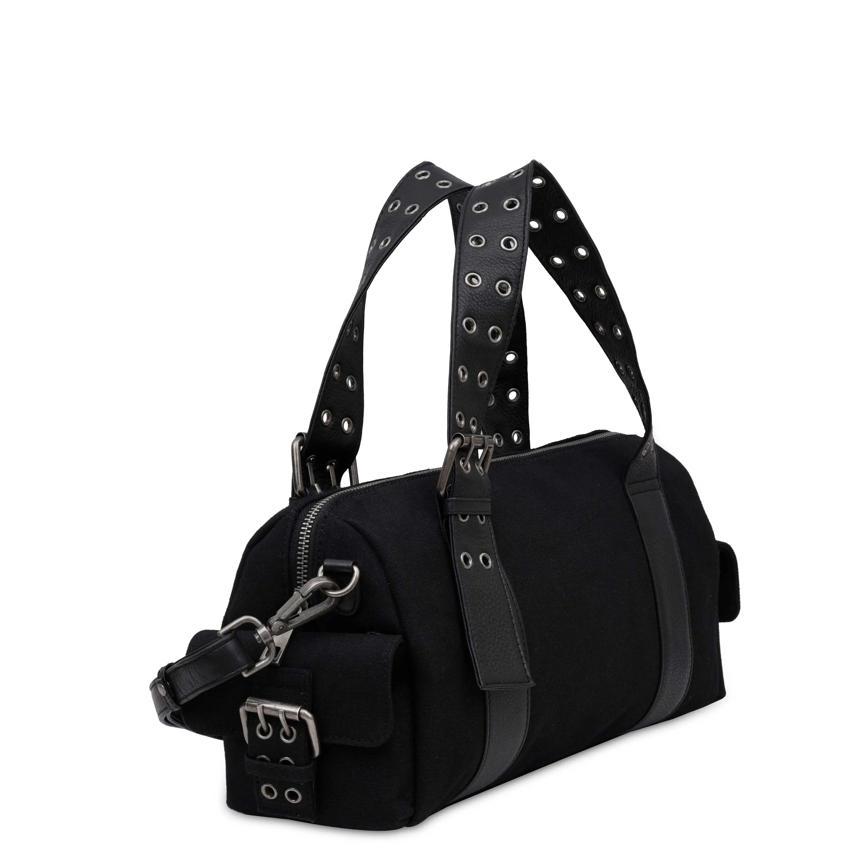 Aviaja Recycled Canvas Black sold by Nunoo Bags product image thumbnail 3