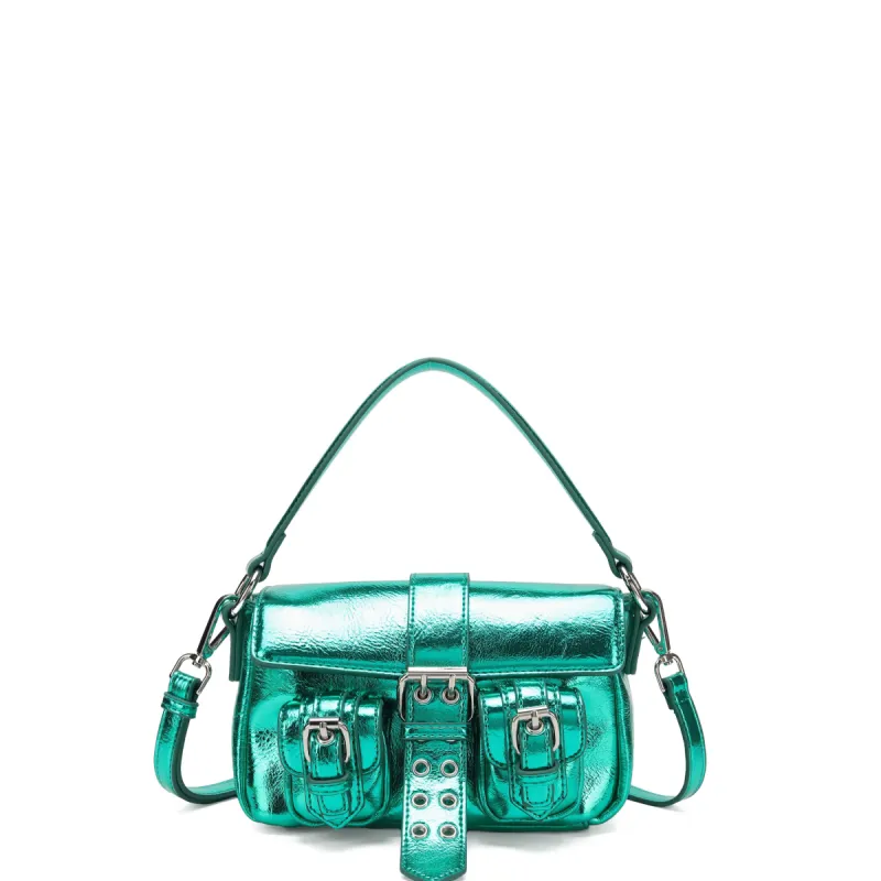 Small Honey Buckle Recycled Cool Green sold by Nunoo Bags