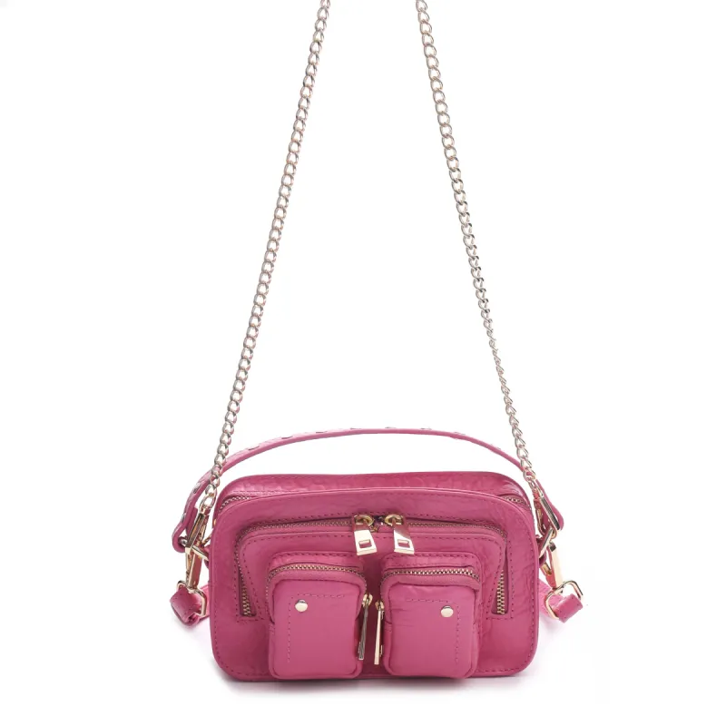 Helena New zealand Hot pink w. gold sold by Nunoo Bags