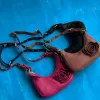 Palma Rose Cozy Hot Pink w. Gold sold by Nunoo Bags