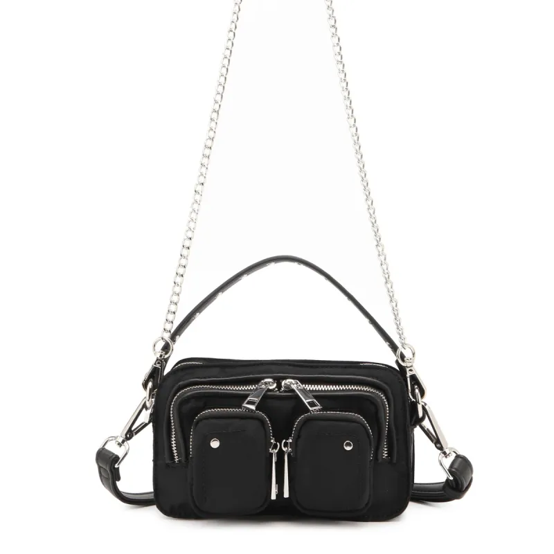 Helena Recycled nylon black sold by Nunoo Bags