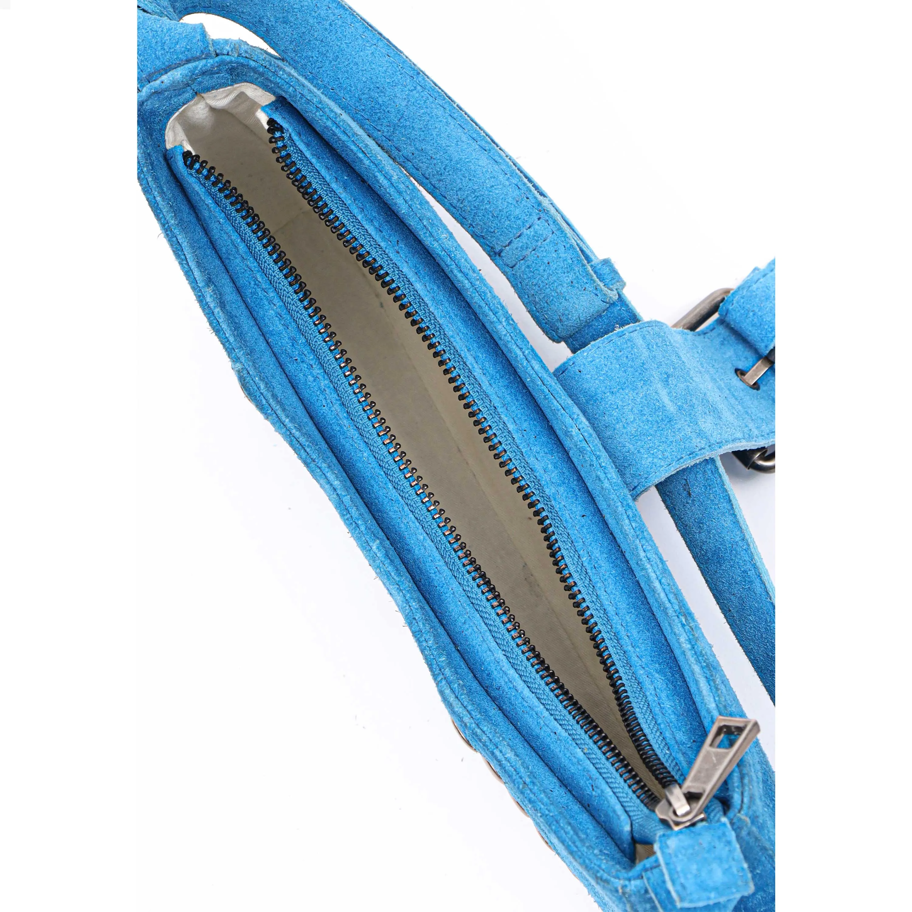 Apollo Rivet Suede Blue sold by Nunoo Bags product image thumbnail 3