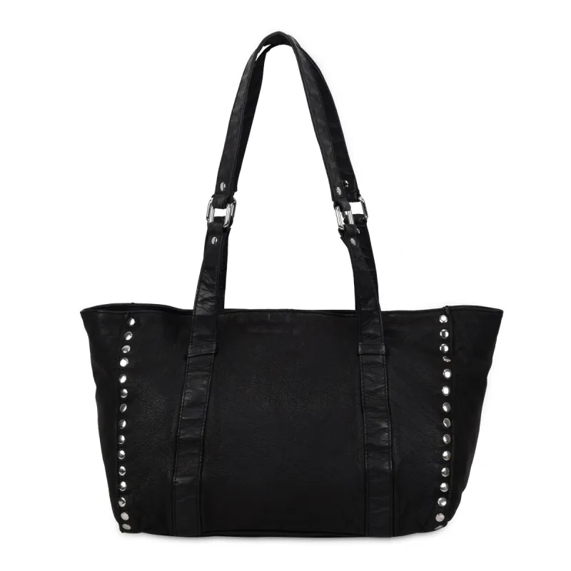 Holiday Rivet Washed Black sold by Nunoo Bags