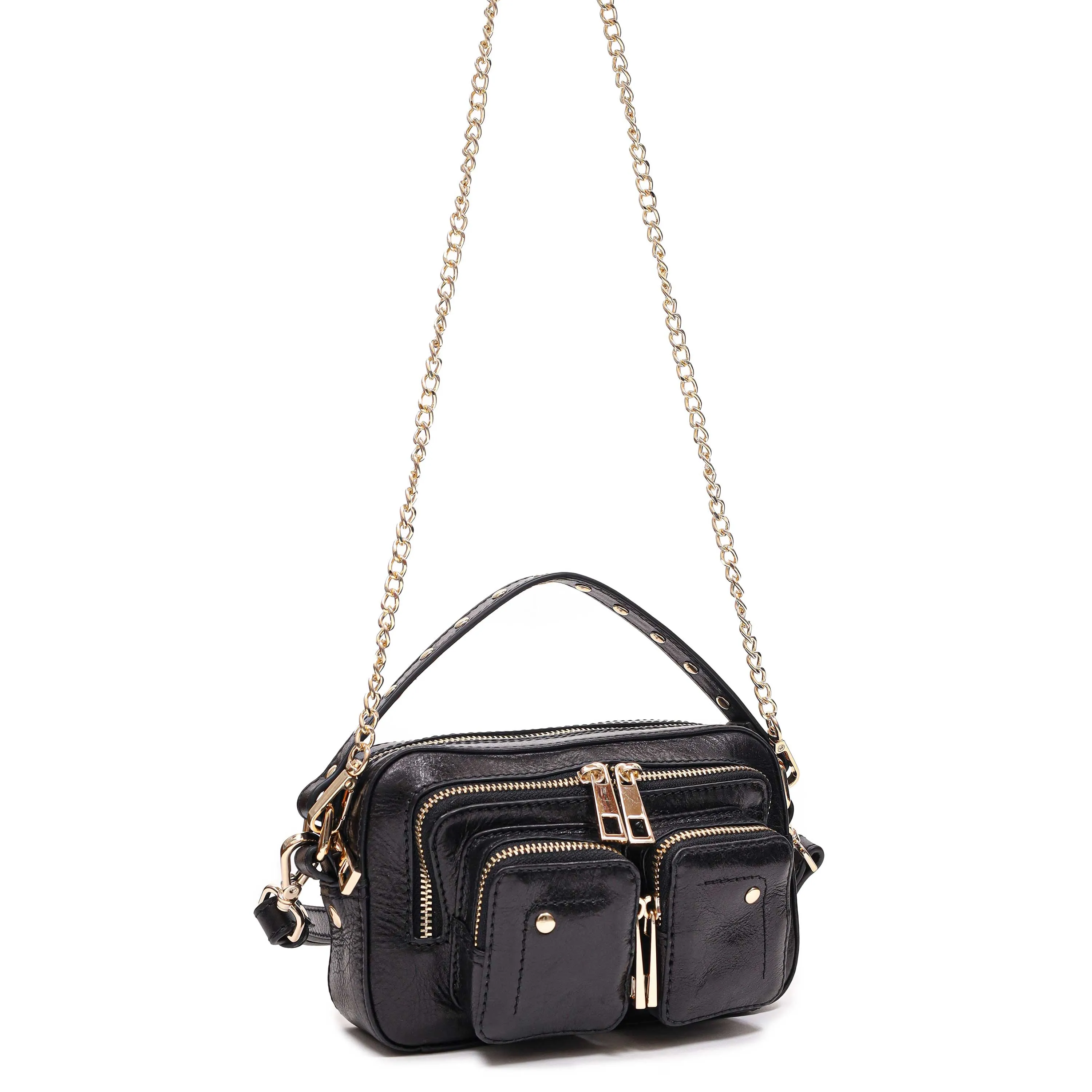 Helena Air 3 Black w. gold sold by Nunoo Bags product image thumbnail 2