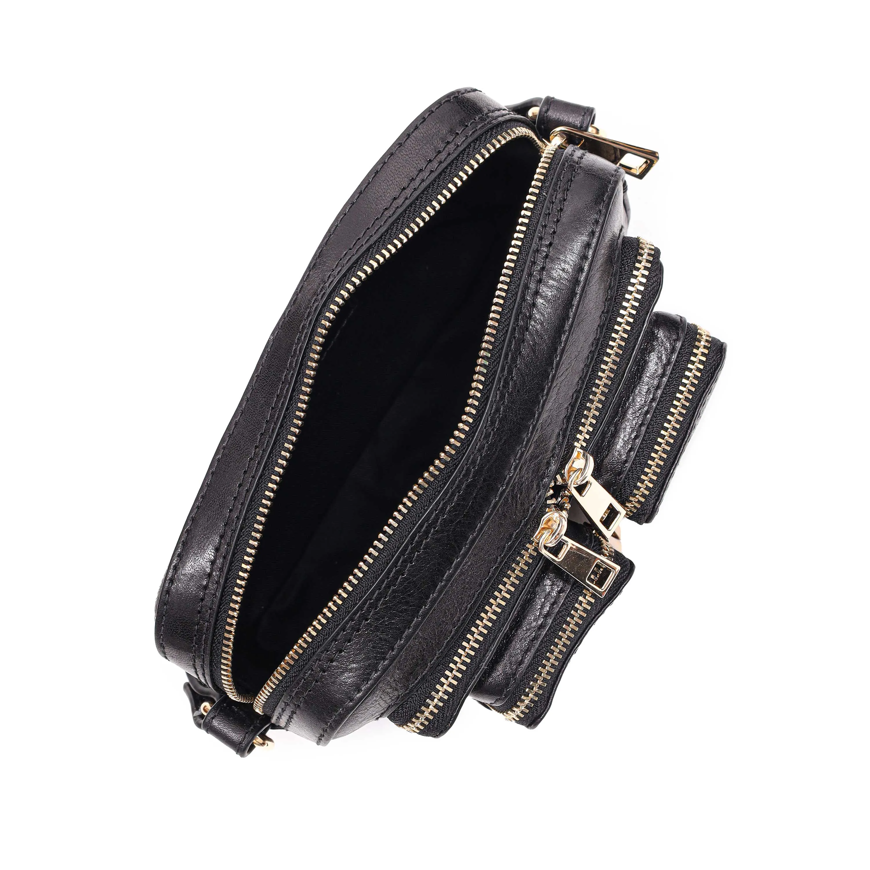 Helena Air 3 Black w. gold sold by Nunoo Bags product image thumbnail 3