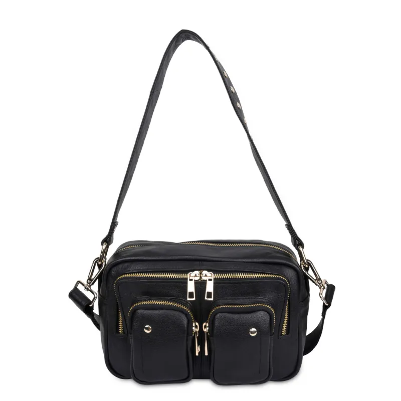 Ellie Air 1 Black w. gold sold by Nunoo Bags