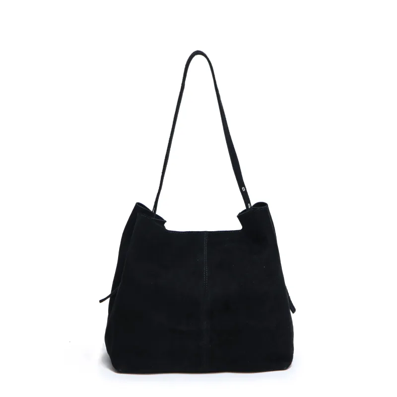 Chiara new suede black sold by Nunoo Bags