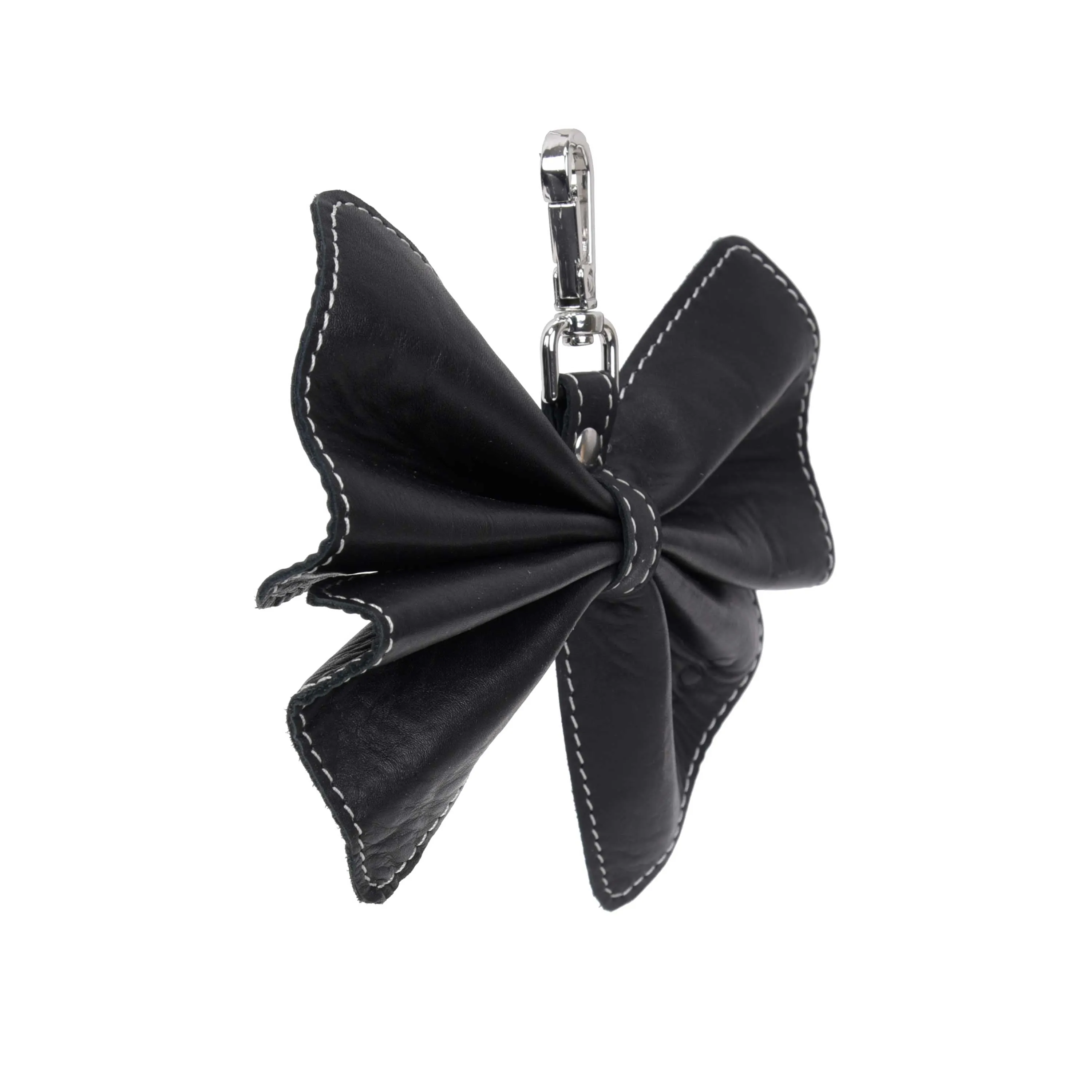 Large Bow Silky Black sold by Nunoo Bags product image thumbnail 2