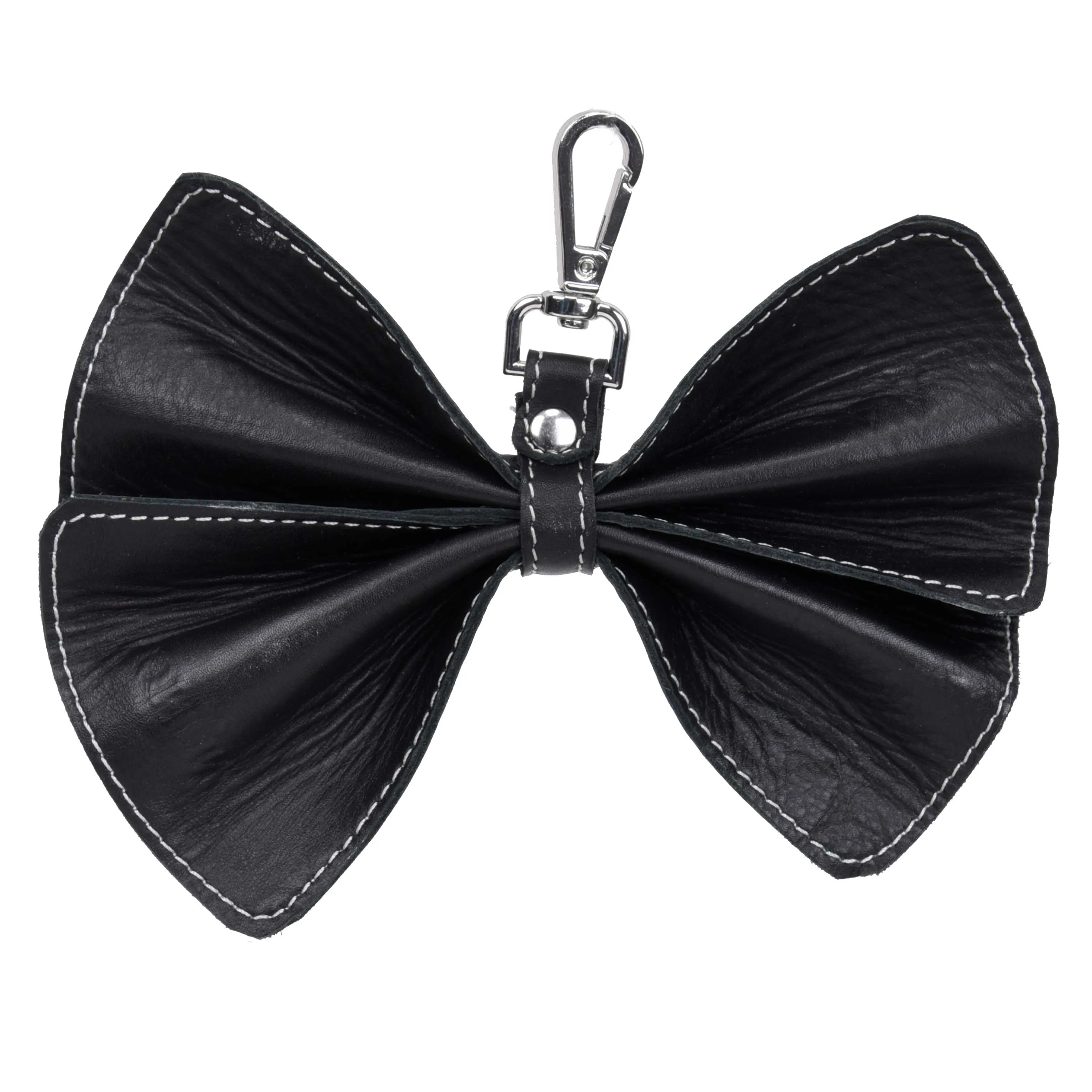 Large Bow Silky Black sold by Nunoo Bags product image thumbnail 3