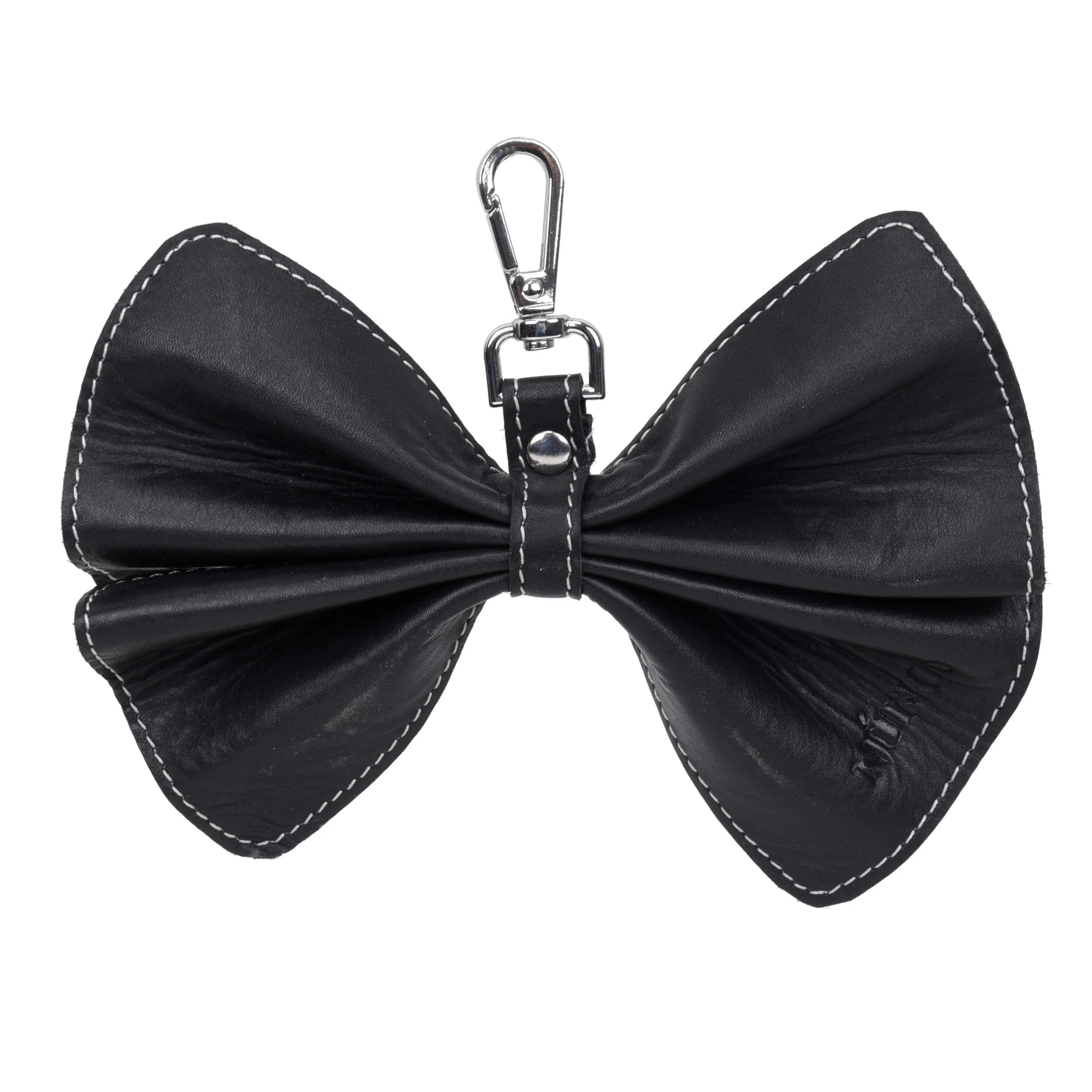 Large Bow Silky Black sold by Nunoo Bags