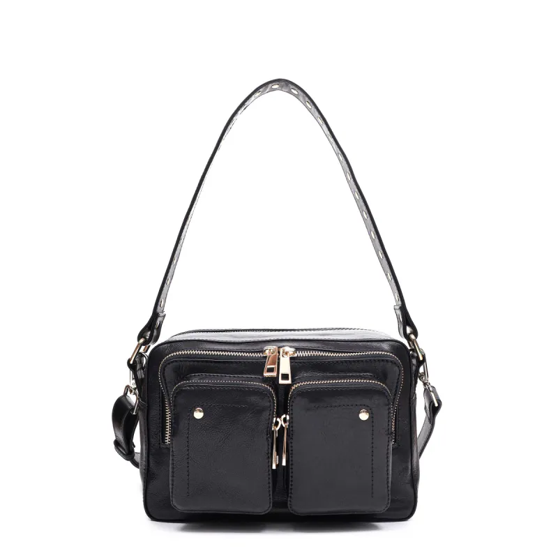 Ellie Air 3 Black w. gold sold by Nunoo Bags