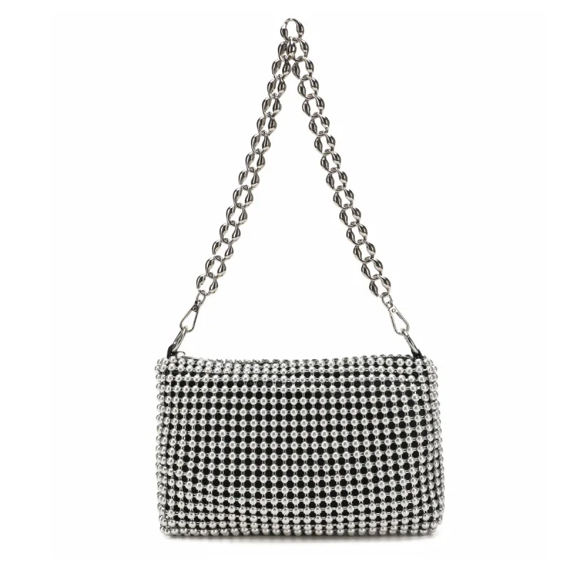 Lucia Metal Silver sold by Nunoo Bags