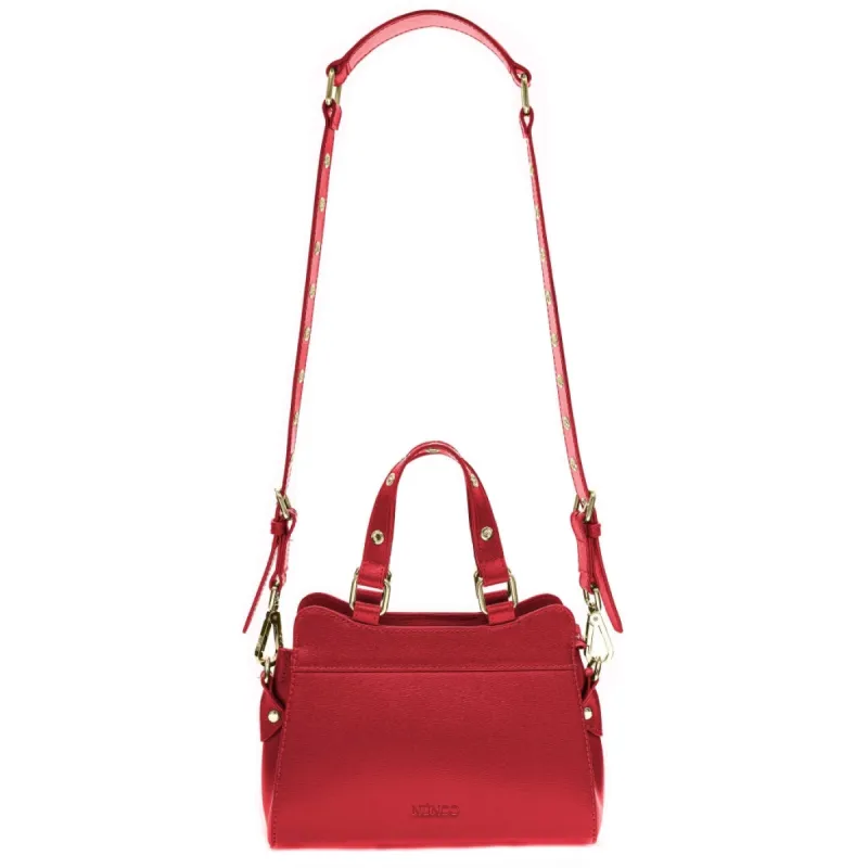 Small Cher 2 Florence Bright Red w. Gold sold by Nunoo Bags