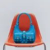 Alva New Zealand Bright Blue w. Gold sold by Nunoo Bags