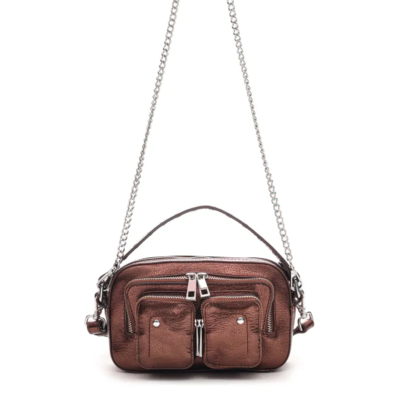 Helena Metallic Brown sold by Nunoo Bags