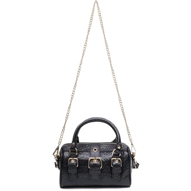 Small Nori Buckle New Zealand Black w. Gold sold by Nunoo Bags