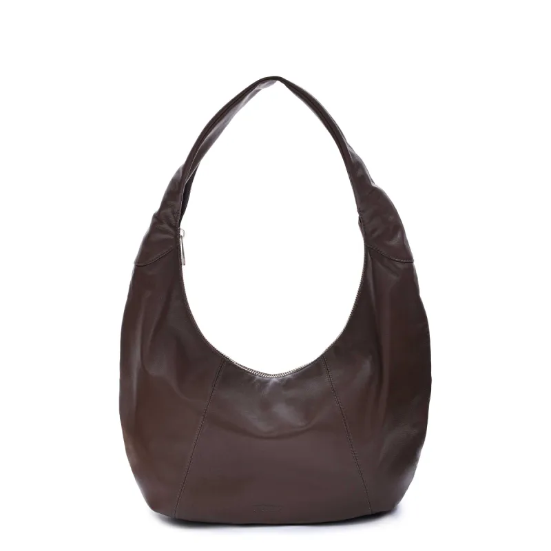 Gabi Sheep Dark Brown w. Gold sold by Nunoo Bags